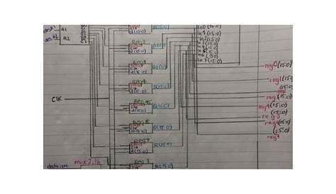 circuit design - Multiplexer handling 16 bits - Electrical Engineering