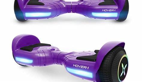 Hover-1 Rocket Hoverboard w/ LED Headlights, 7 MPH Max Speed, 160 lbs