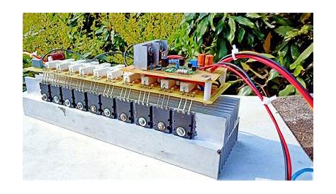 25 watts amplifier circuit diagram