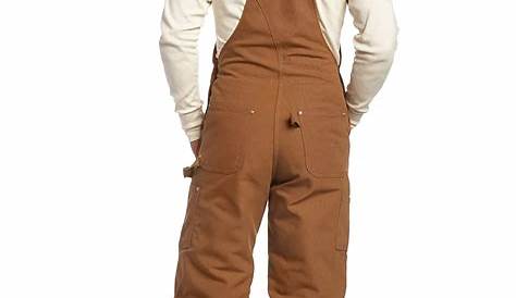 Carhartt Men's Quilt Lined Duck Bib Overall ~ carhartt bibs