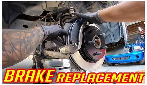 HOW TO REPLACE RAM 1500 FRONT BRAKES ROTORS & PADS - YouTube