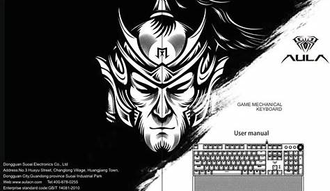 aula keyboard manual