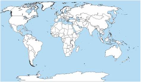 world map a4 size printable pdf