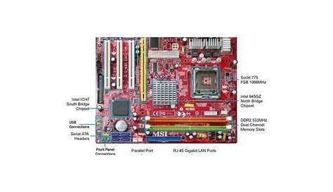 computer motherboard circuit diagram pdf