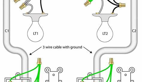 Wiring Diagram Double Switch Two Lights - Home Wiring Diagram