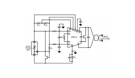 TIPD202 Analog Linearized 3-Wire PT1000 RTD to 2-Wire 4-20mA Current