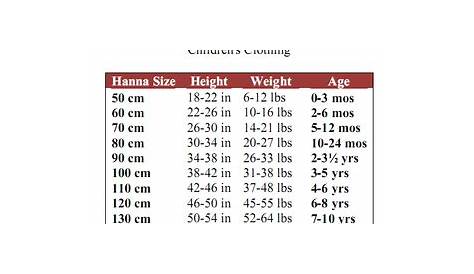 hanna anderson size chart