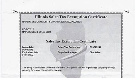 sample tax exempt letter