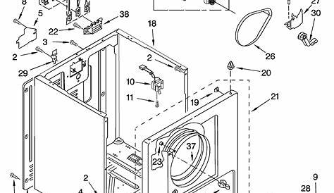 28 Kenmore Dryer Model 110 Parts Diagram - Wiring Database 2020