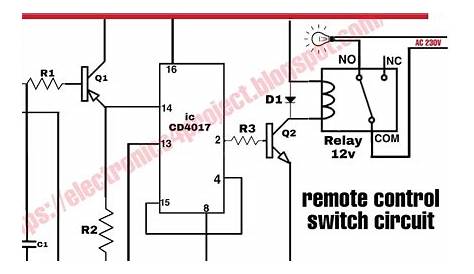 remote control switch circuit