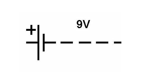 schematic symbol for battery