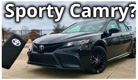 2021 Toyota Camry SE Nightshade | Blacked Out Camry - YouTube