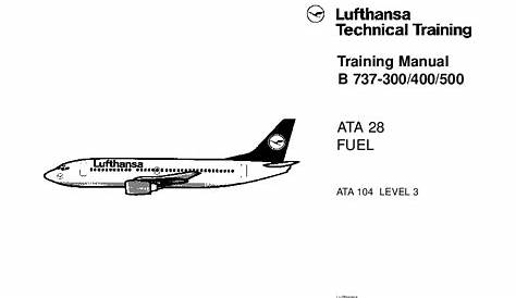 (PDF) Training Manual B 737-300/400/500 ATA 28 FUEL | Paulo Oyarzún - Academia.edu