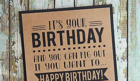 It's Your Birthday - Printable Cards | It's your birthday, Printable