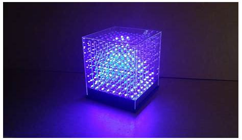 8x8x8 led cube kit