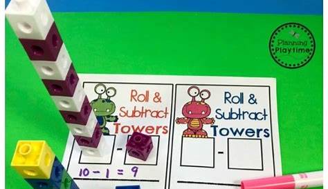 Subtraction Worksheets - Planning Playtime | Kindergarten subtraction