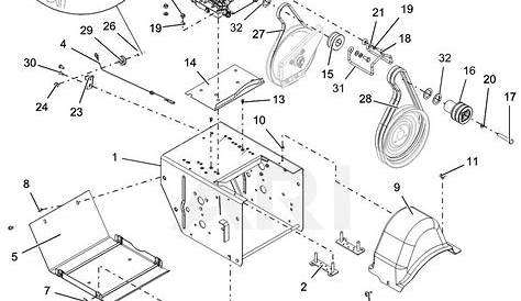 Ariens 921045 (003642 - 009439) Deluxe 24 Parts Diagram for Engine