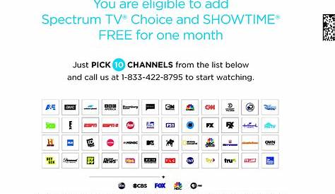 Spectrum tv choice channel lineup - rulesapo