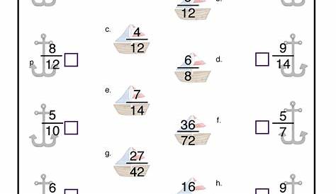 5Th Grade Equivalent Fractions Worksheet - Equivalent Fractions 5th