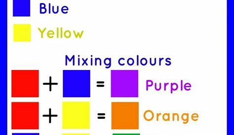 primary colors mix chart