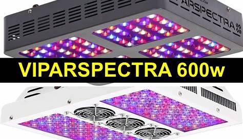 viparspectra 600w user manual