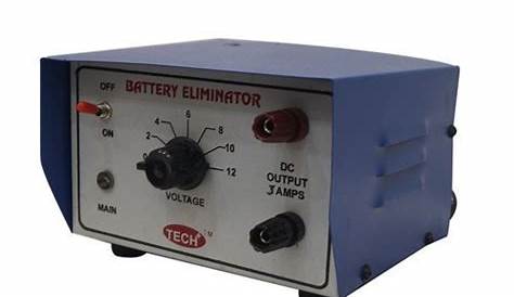 battery eliminator power supply