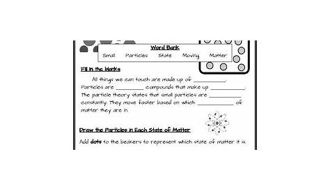 Free Particle Model Worksheet 2 Interactions - Ivuyteq