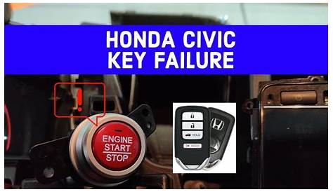 2014 Honda Civic Rebuild: Key Failure Start Push Button Not Working
