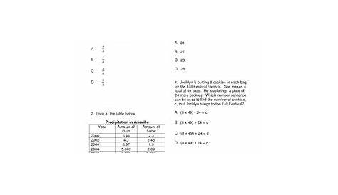 math quiz for 5th graders
