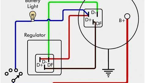 1966 Ford Voltage Regulator Wiring Diagram - Wire