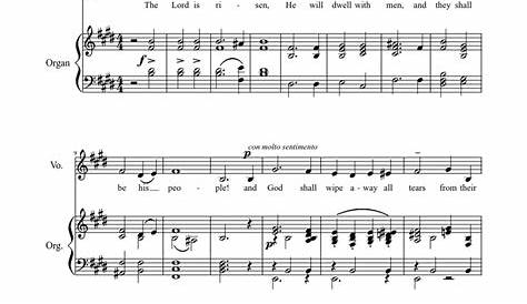 light of the world sheet music pdf
