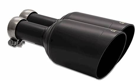 CVERTBTC | Carven Exhaust Direct Fit 5" Black Ceramic Coated Exhaust