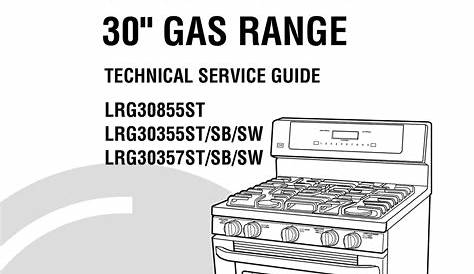 LG LRG30855ST TECHNICAL SERVICE MANUAL Pdf Download | ManualsLib