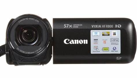 USER MANUAL Canon VIXIA HF R800 Camcorder | Search For Manual Online