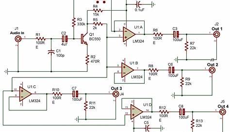 crown amplifier circuit diagram