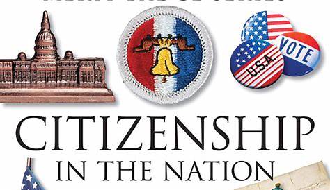 Citizenship In The Nation Merit Badge Worksheet