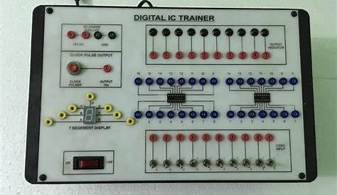digital ic trainer kit circuit diagram