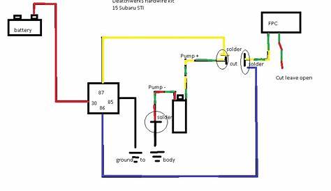 electric fuel pump wire diagram