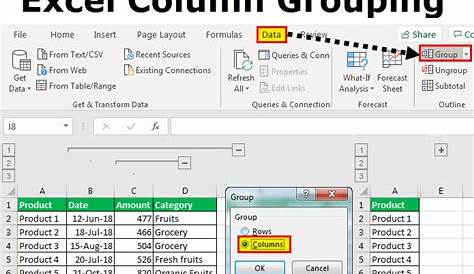 grouping worksheets in excel