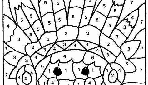 Free Printable Color by Number Coloring Pages - Best Coloring Pages For