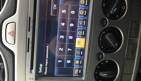 Setting Up Dvd Sat Nav Unit - Ford Focus Club - Ford Owners Club - Ford