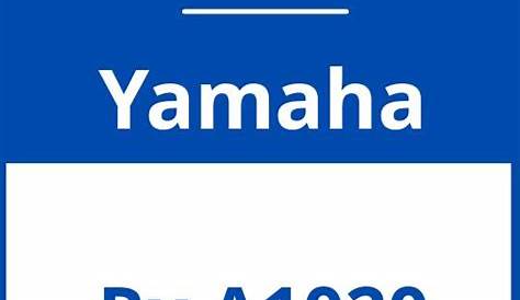 Bedienungsanleitung Yamaha Rx A1020 Betriebsanleitung - Deutsch PDF