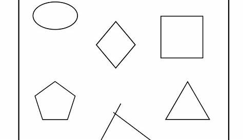 Polygons Shapes Worksheet