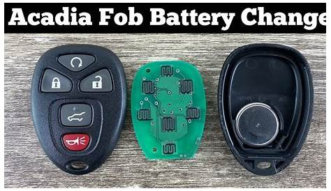 2017 gmc acadia key fob battery - antonio-konefal
