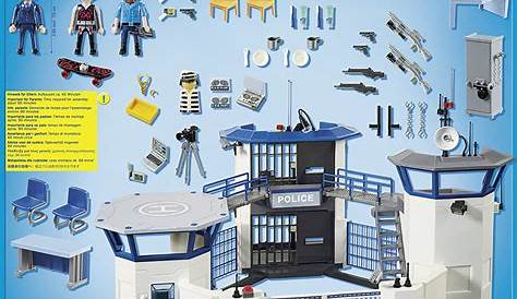 playmobil police station instructions