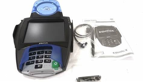 Equinox L5300 Credit Card Payment Terminal - Free Shipping | eBay