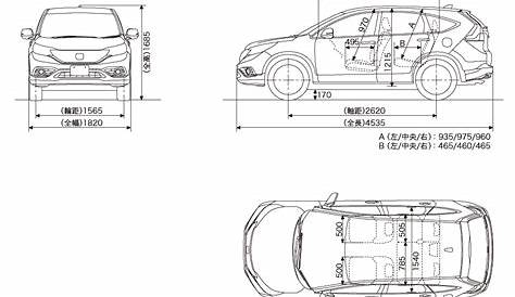 2014 Honda Cr-v Interior Dimensions