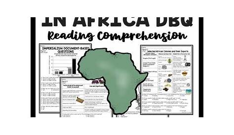 imperialism in africa worksheet answer key