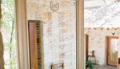 12 Perfectly Organized Seating Charts From Etsy | Intimate Weddings