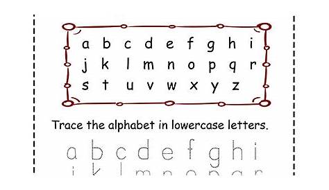 alphabet writing practice sheets pdf - Printable Worksheets